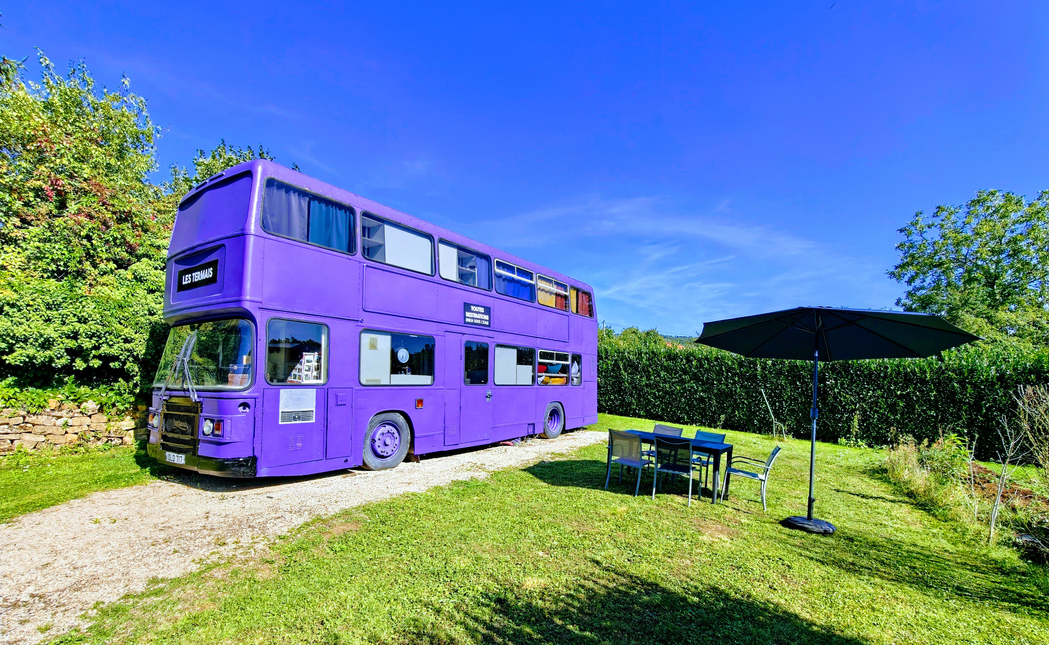 Intérieur du bus