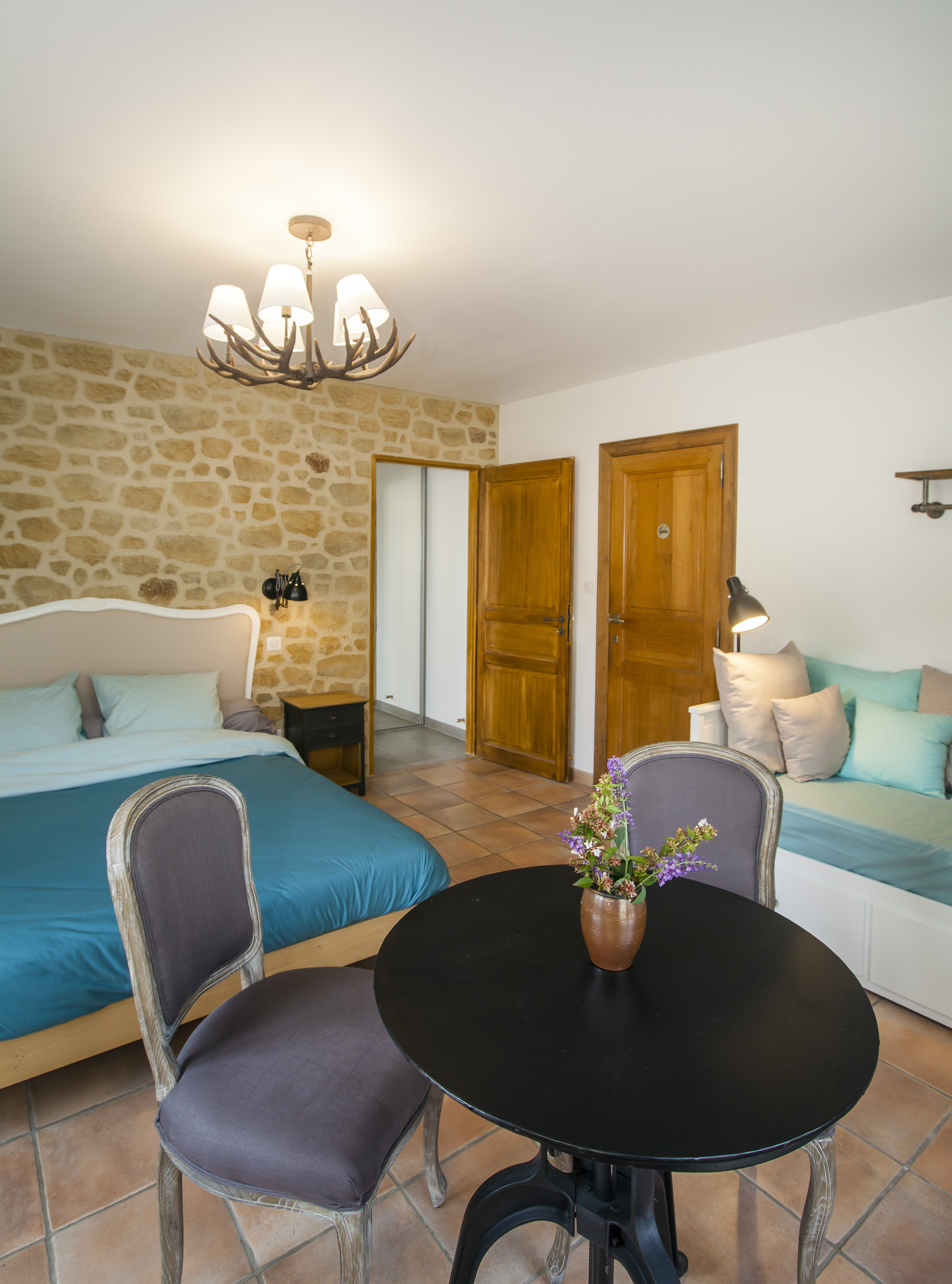 Photo d'une chambre d'hôtes confortable